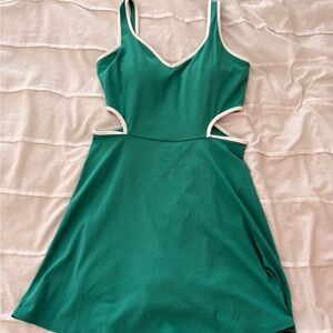 Old Navy | Athletic dress with built in bra and bike shorts